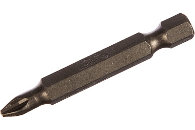 Набор бит ЗУБР "Мастер" кованые, тип хвостовика Е1/4, РН2, 50мм, 10шт 26001-2-50-10