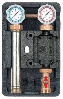 Насосная группа UK 1'' прямая, без насоса (M66811EARU) Meibes