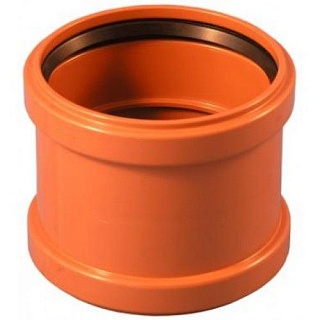 Муфта соединительная НПВХ 110 напор хемкор  (2181114)