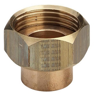 Муфта ВП-ВР с накидной гайкой 22х1" с плоской прокладкой 4359