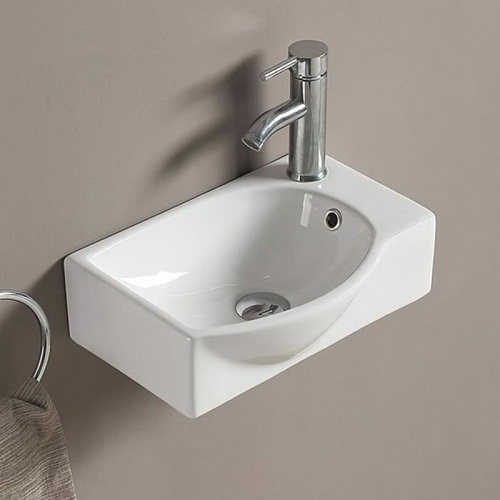 Умывальник фигурный 78404L  MELANA