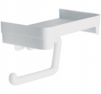 Держатель для т/бум С ПОЛОЧКОЙ 185х110х140 ("М-пластика") (М 2224)