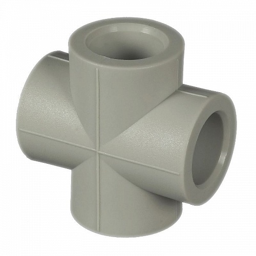 Крестовина 25 серый (25/100) ПРО АКВА (PA17010PG)