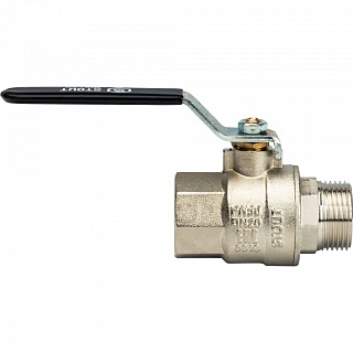 Кран шар. полнопроходной рыч. ВН 3/4" (SVB-0003-000020) STOUT 