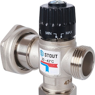 Узел насосно-смесительный без насоса, 20-43С  (SDG-0120-005000) STOUT