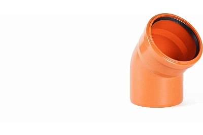 Колено 160*45* нар НПВХ SN4  Хемкор  (2491096)