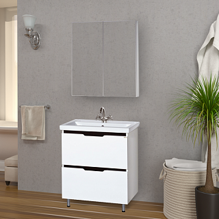 Комплект мебели 70 "Лайм-70" напольная  2 ящ. MISTY (ум.Фостер-70/Como-70)