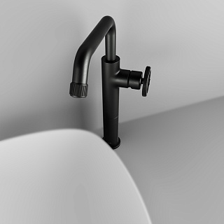 Смеситель для настольного умывальника, графит, Grange, IDDIS, GRAGMR1i01