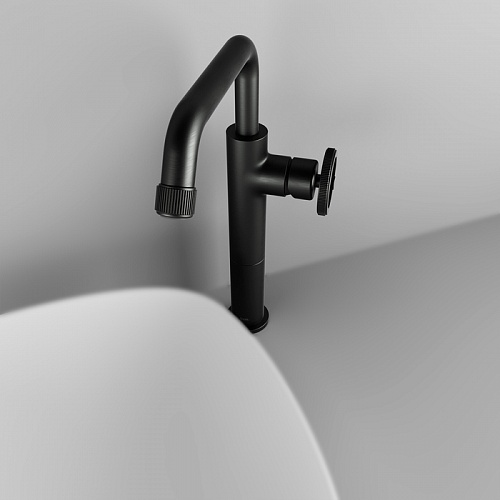 Смеситель для настольного умывальника, графит, Grange, IDDIS, GRAGMR1i01