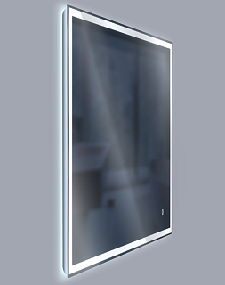 Зеркало 100 "Vincea LED VLM-3VN100 1000?800 c сенсорным выключателем и диммером, 