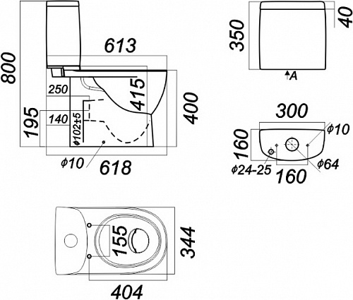 Бачок "FEST" ( Самара)