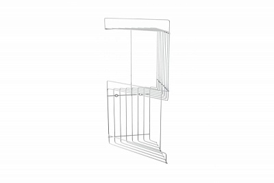 Полка тройная FOR-DIM053 с 2-мя держателями DIM100