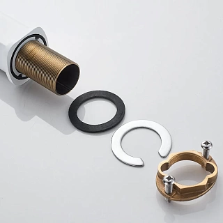 Смеситель д/раковины SHEVANIK высокий белый мат. S9911C