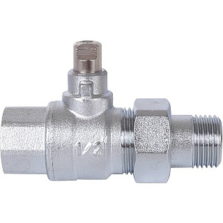 Клапан шаровой 2-ходовой зональный НВ 1/2*1/2 (SVM-0072-200020) STOUT 