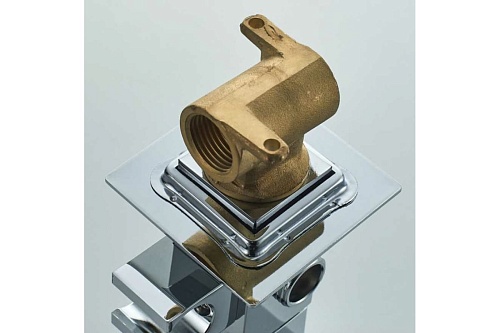 Смеситель с гиг. душ встраиваемый хром SHEVANIK S127