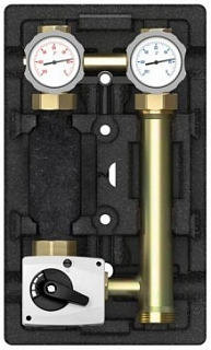 Насосная группа MK 1" смесит., без насоса, с приводом 230В, подача слева (ML66831EAMRU) Meibes